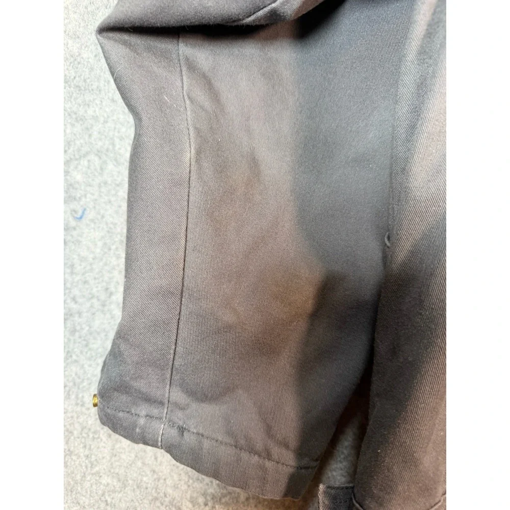 Sportsmaster Mens 2XL Workwear Jacket‎ Gray Quilted USA Made Layne Safety Patch